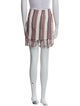 Anim Striped Mini Skirt