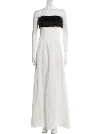 Anna Quan Strapless Long Dress