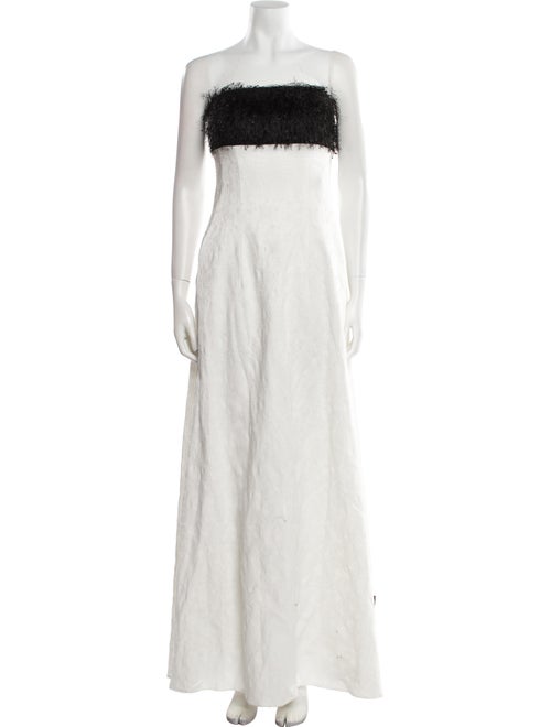 Anna Quan Strapless Long Dress