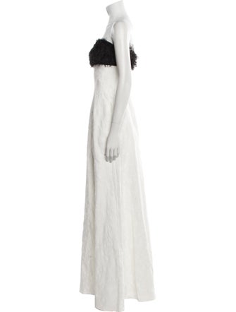 Anna Quan Strapless Long Dress