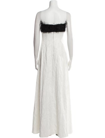 Anna Quan Strapless Long Dress