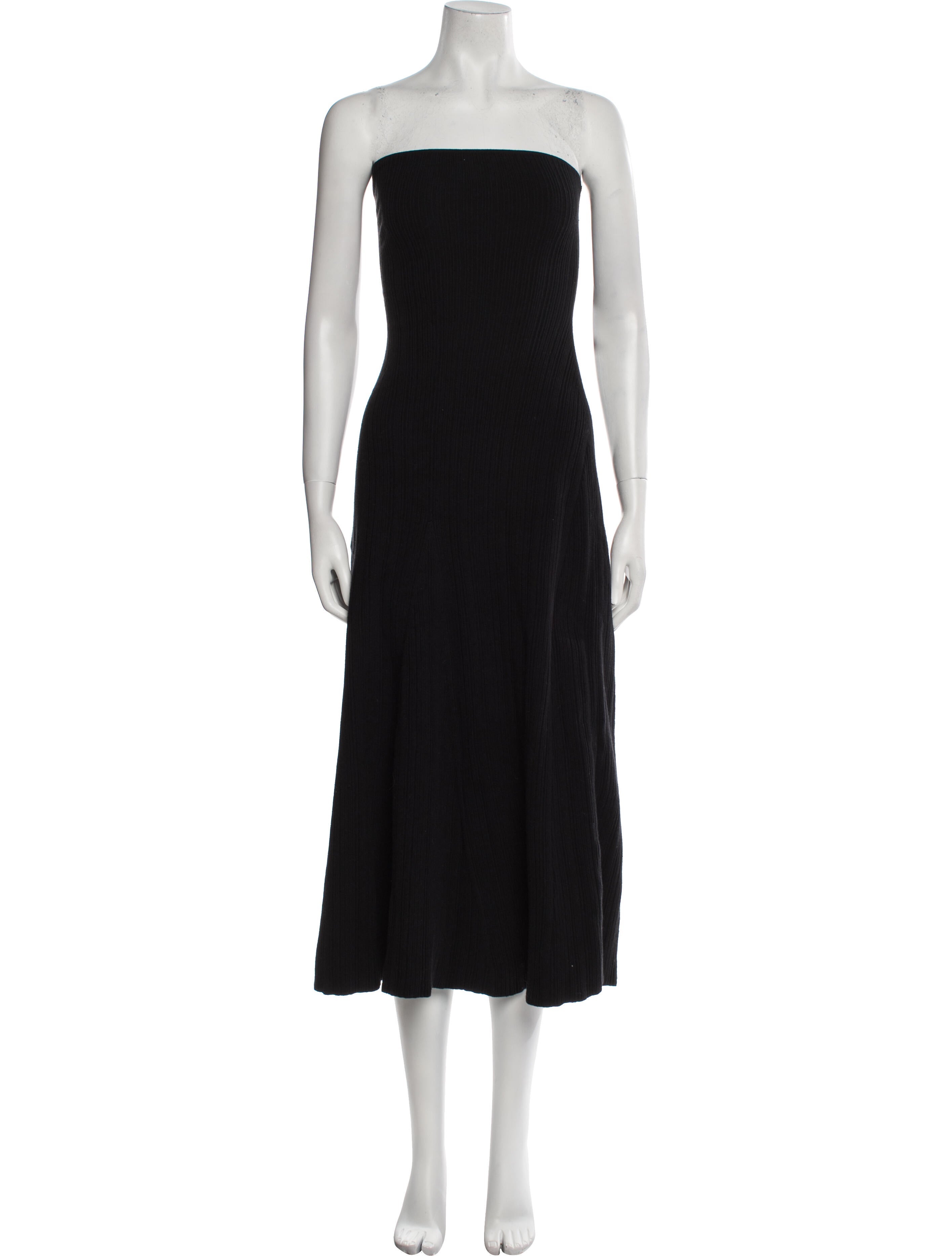 Anna Quan Strapless Midi Length Dress