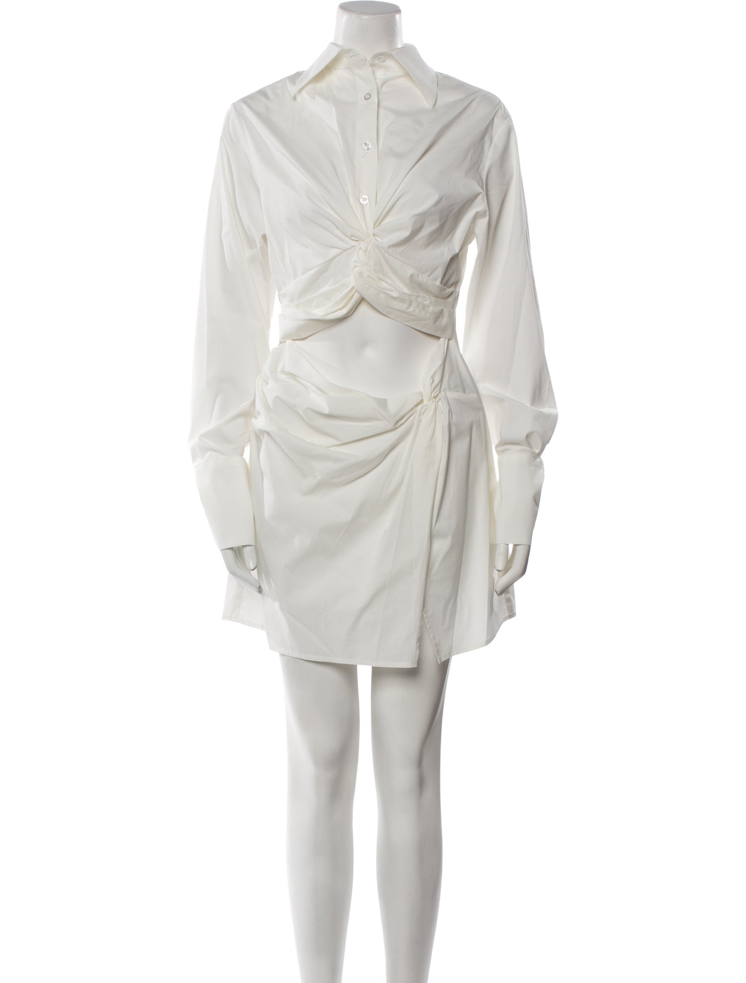 Anna Quan Mock Neck Mini Dress