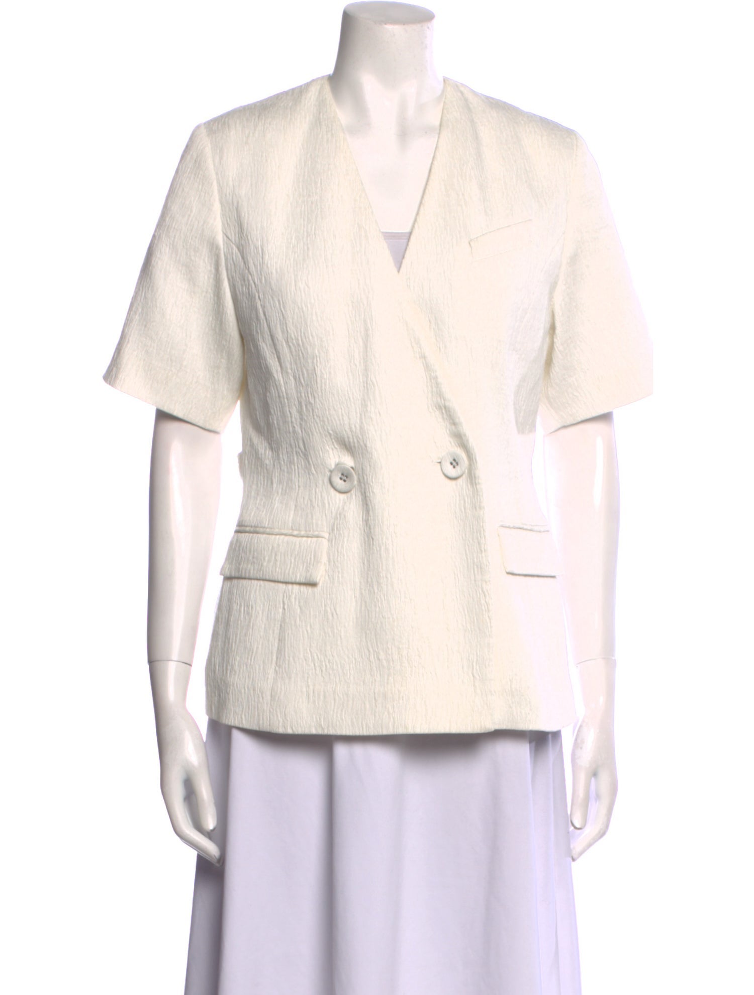 Anna Quan V-Neck Short Sleeve Top