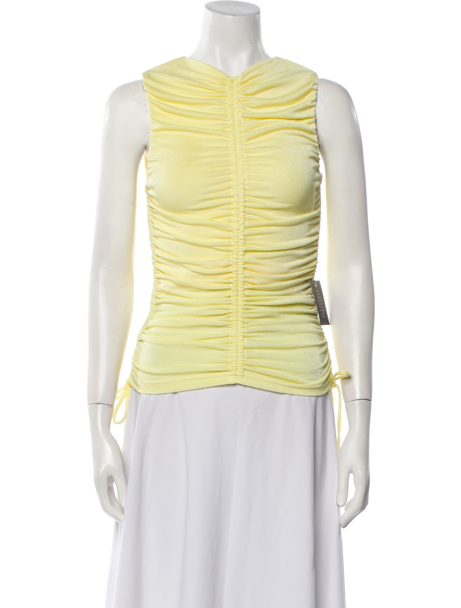Anna Quan Crew Neck Sleeveless Top