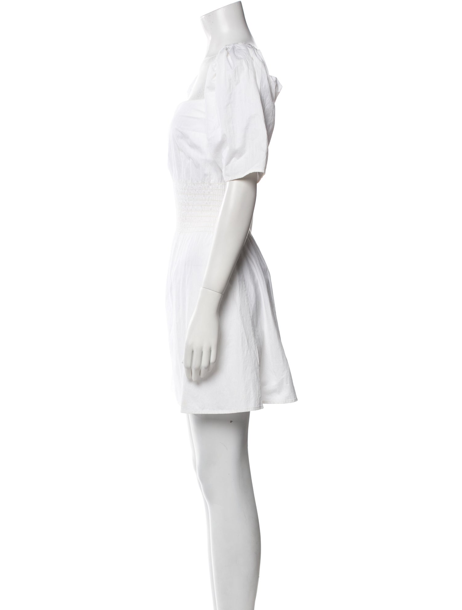 Anna Quan Square Neckline Mini Dress