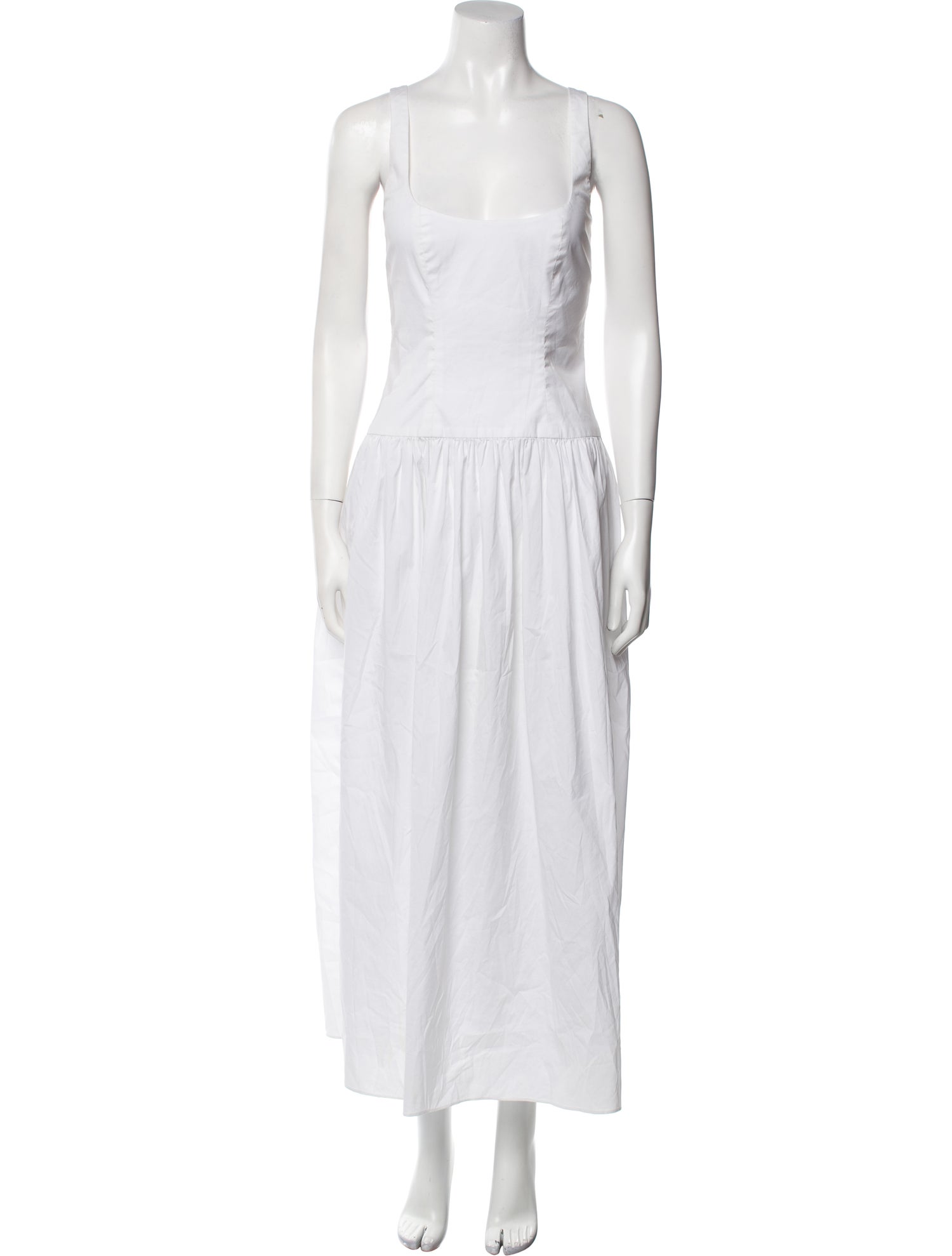 Anna Quan Square Neckline Long Dress