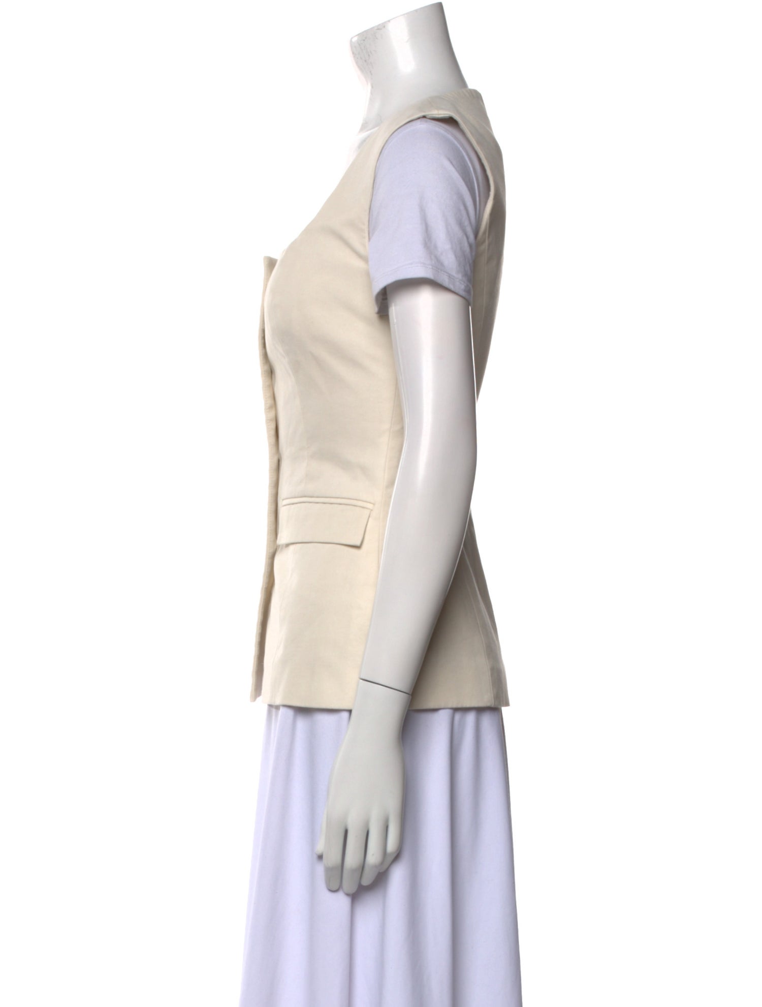 Anna Quan Square Neckline Short Sleeve Top