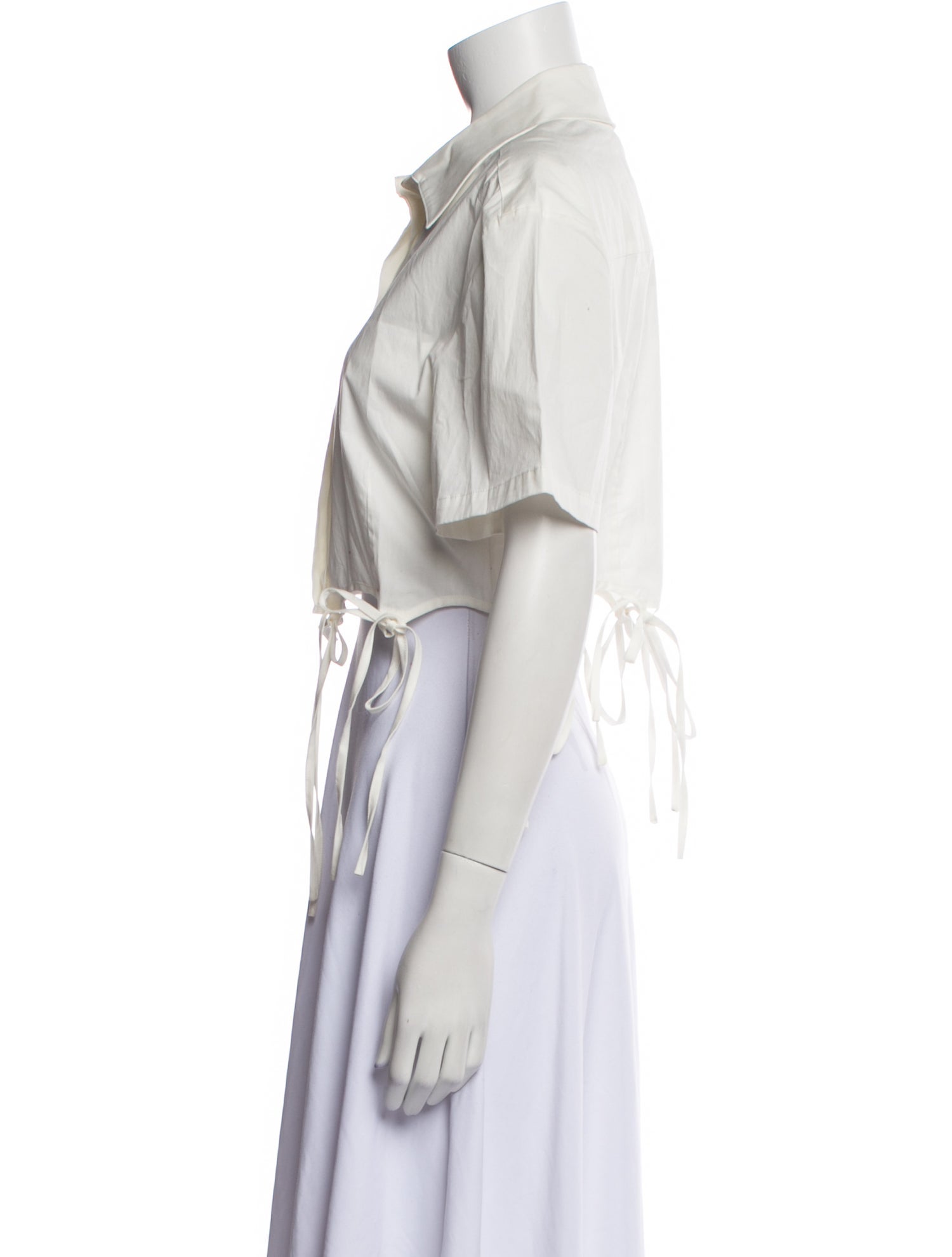 Anna Quan Short Sleeve Crop Top