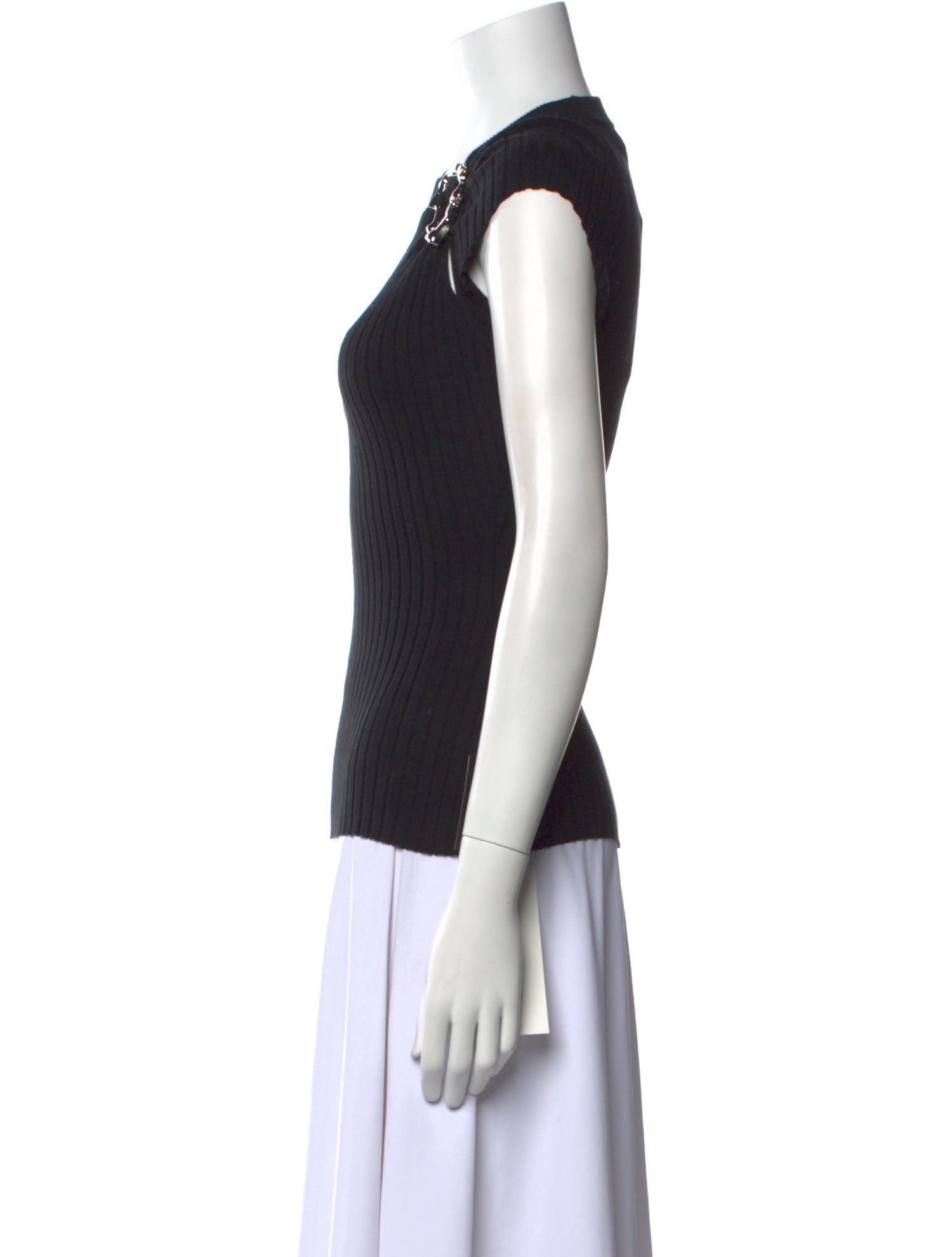 Anna Quan Crew Neck Short Sleeve Top