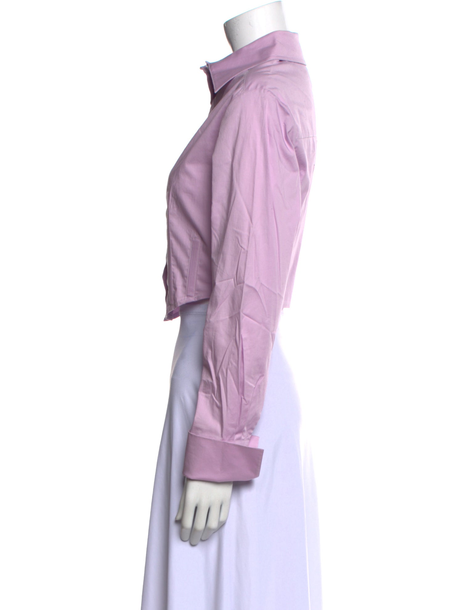 Anna Quan Long Sleeve Button-Up Top