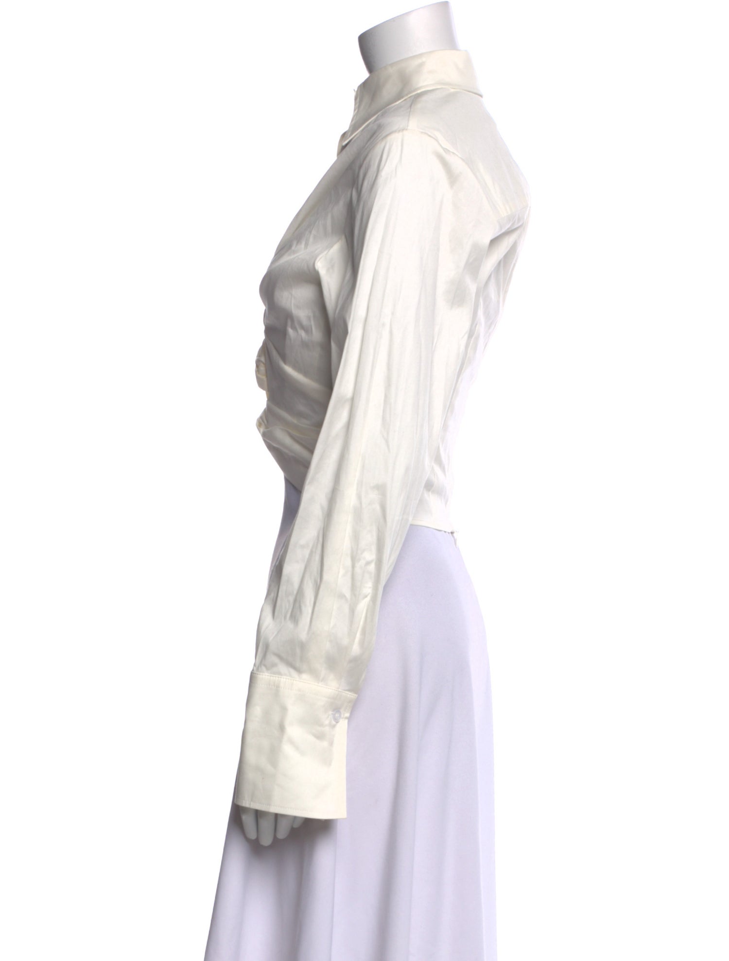 Anna Quan Long Sleeve Crop Top