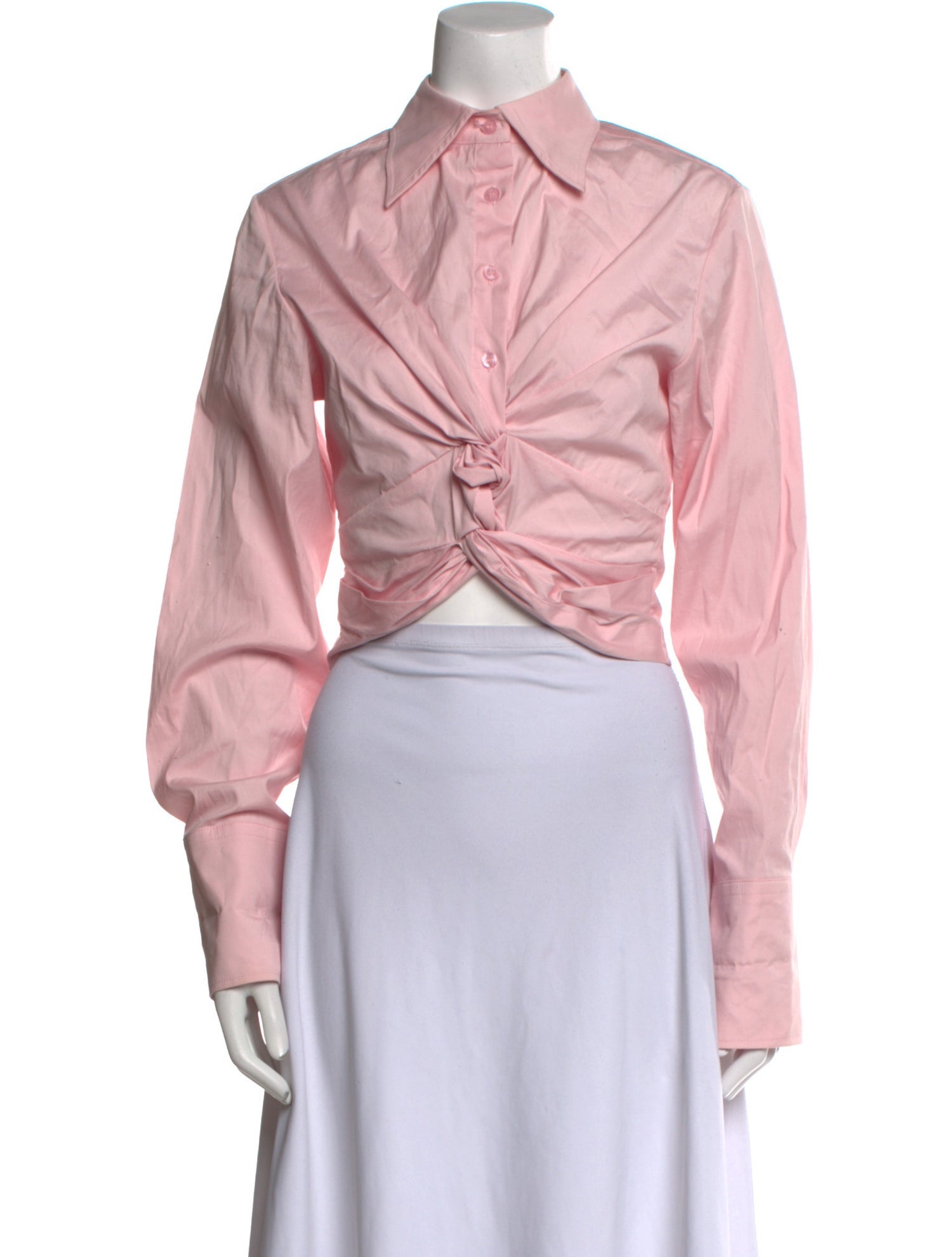 Anna Quan Long Sleeve Crop Top