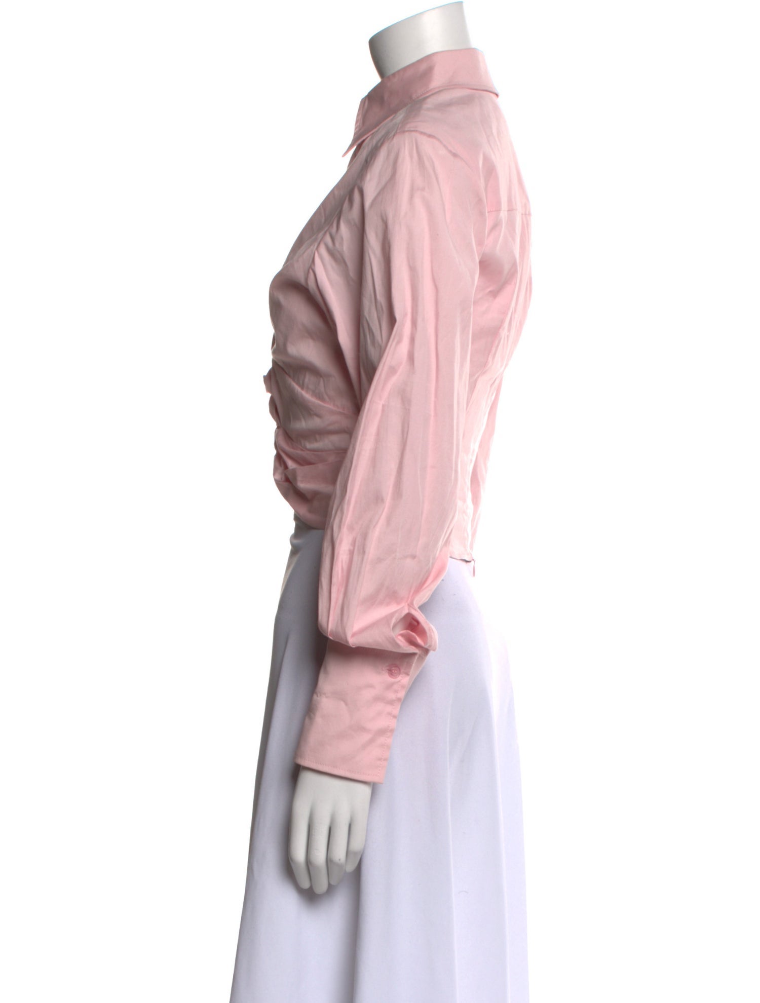 Anna Quan Long Sleeve Crop Top