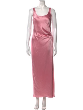 Anna Quan Scoop Neck Long Dress