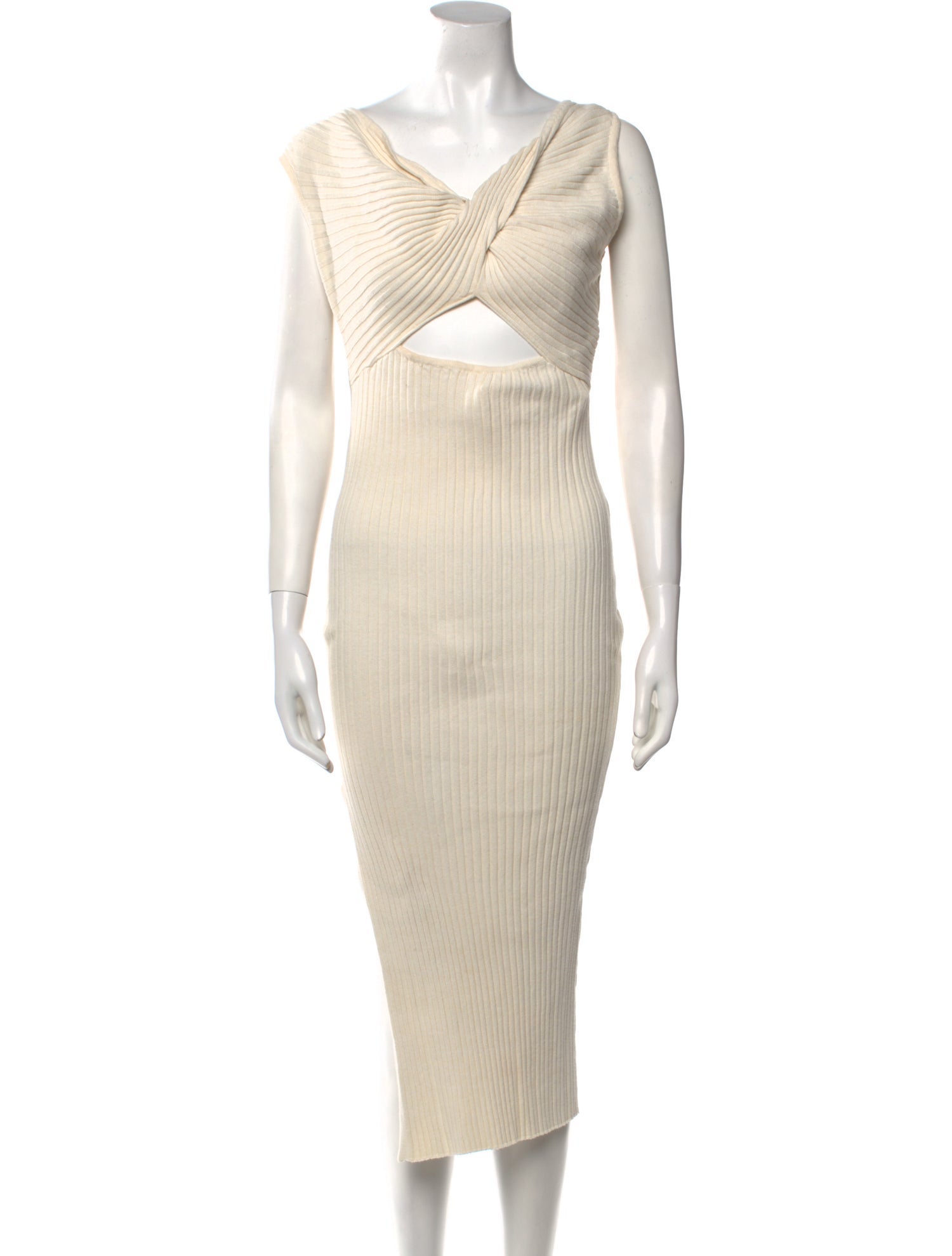 Anna Quan V-Neck Midi Length Dress