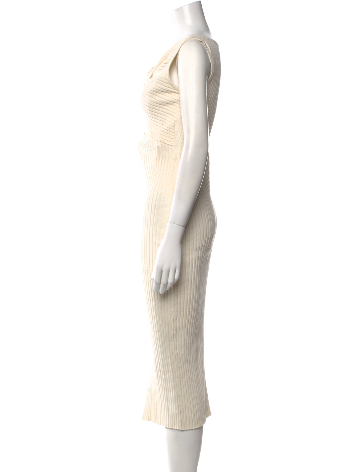 Anna Quan V-Neck Midi Length Dress