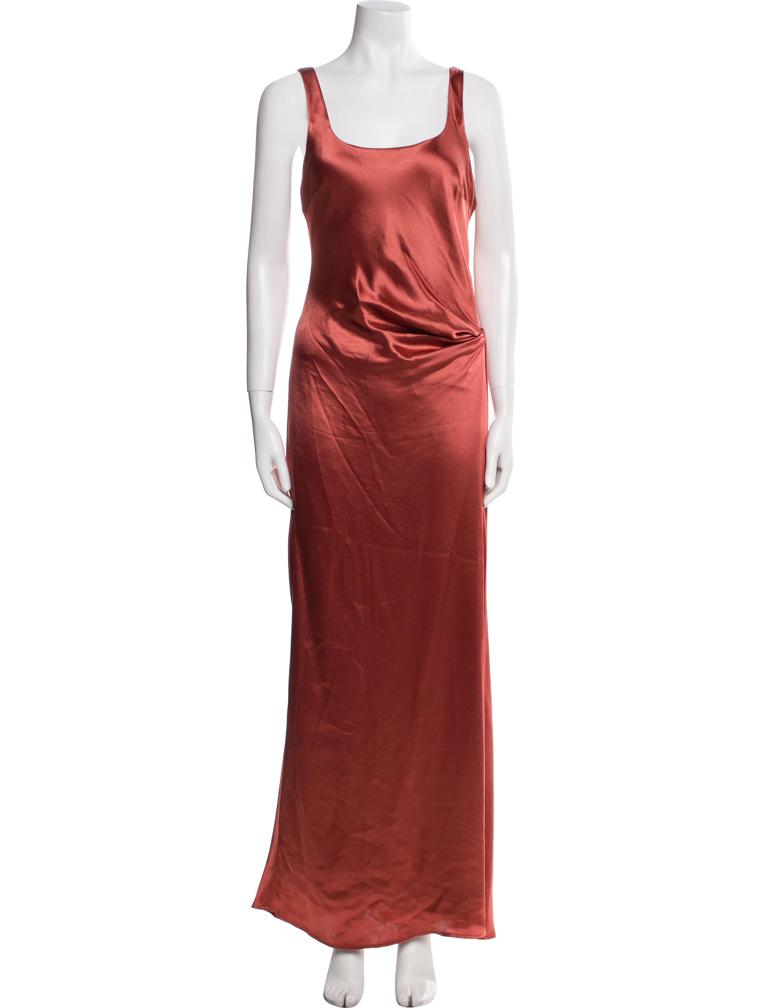 Anna Quan Scoop Neck Long Dress