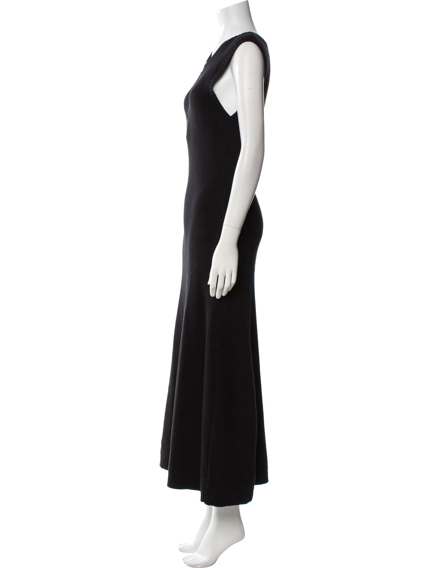 Anna Quan Scoop Neck Long Dress