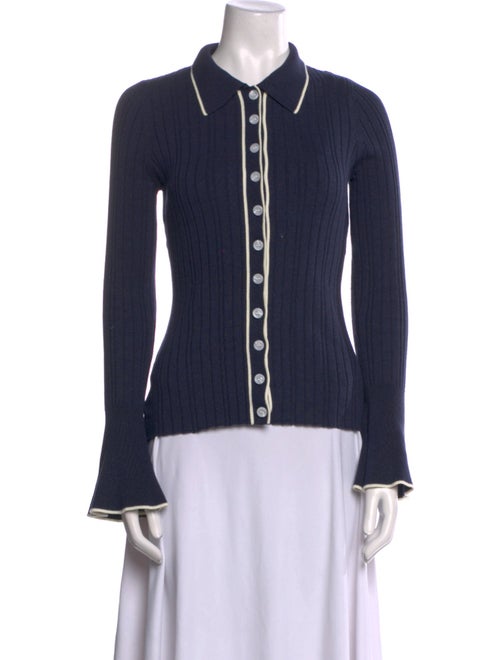 Anna Quan Long Sleeve Button-Up Top