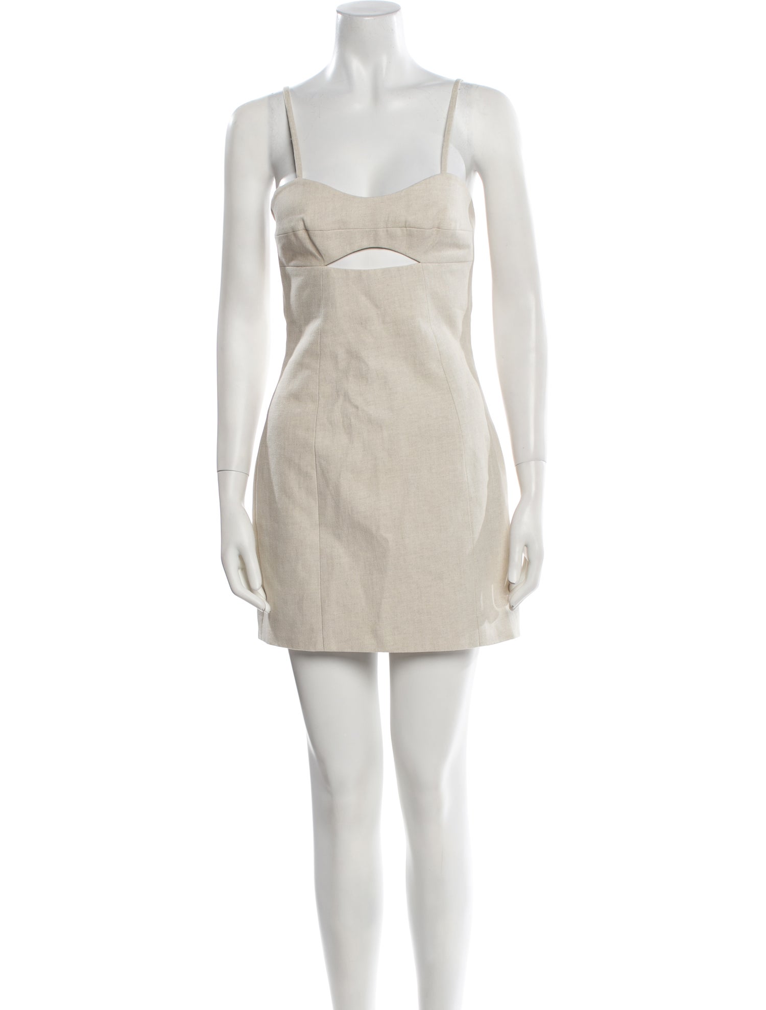 Anna Quan Square Neckline Mini Dress