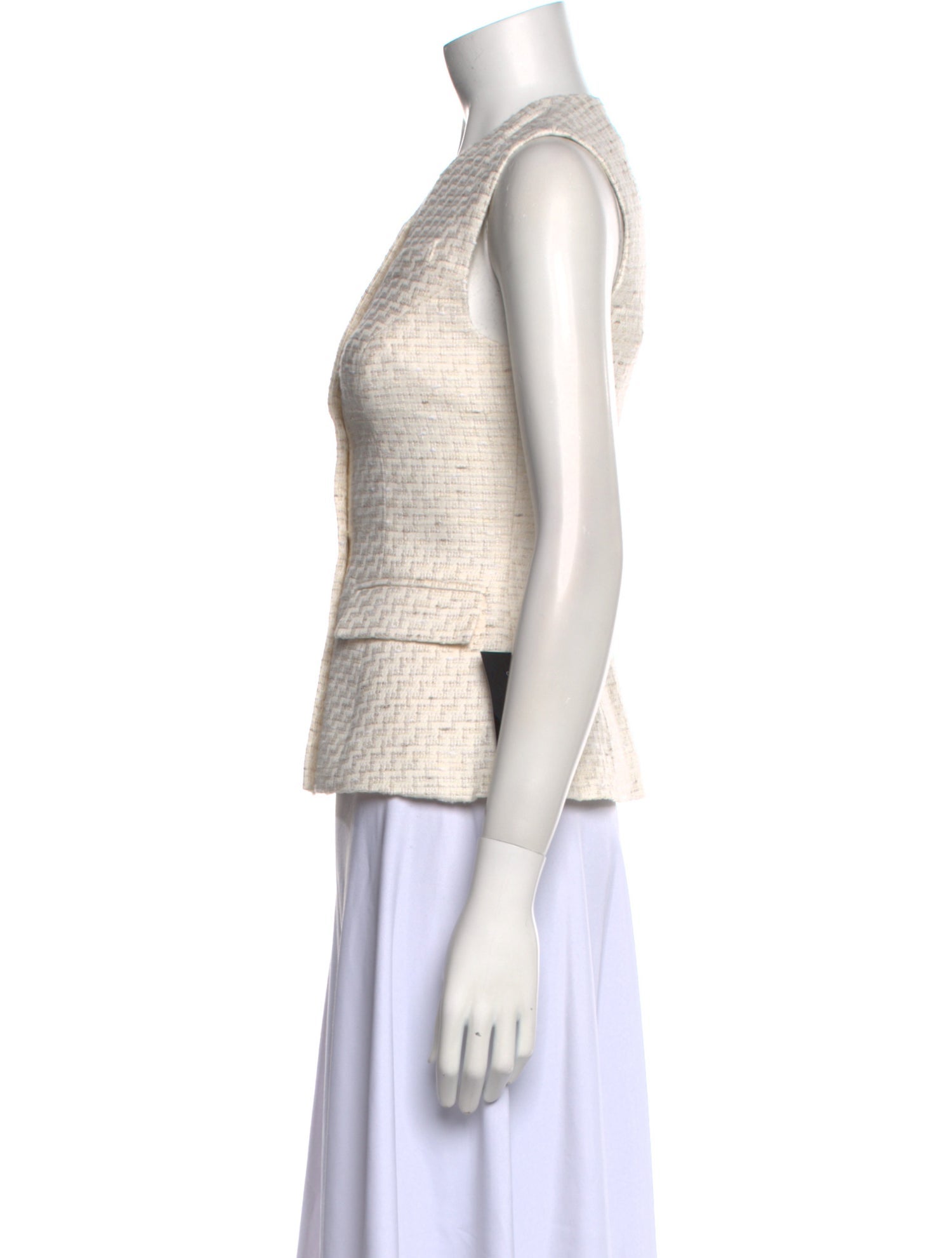 Anna Quan V-Neck Sleeveless Top w/ Tags