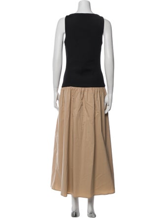 Anna Quan Bateau Neckline Long Dress