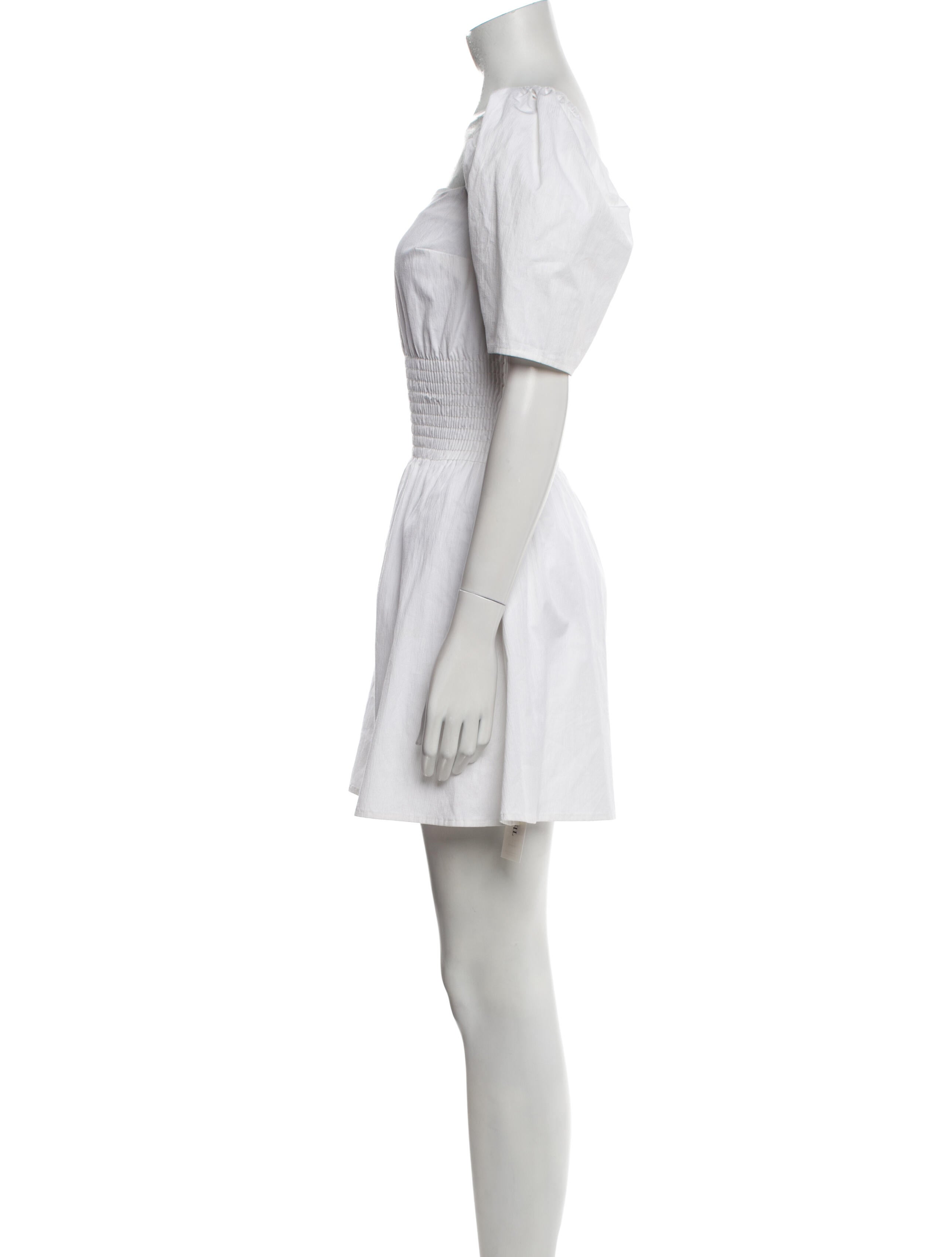 Anna Quan Square Neckline Mini Dress