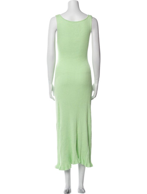 Anna Quan Square Neckline Midi Length Dress