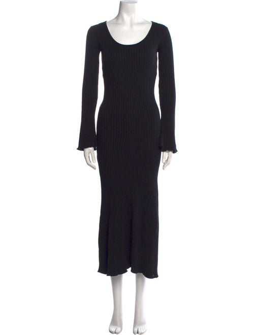 Anna Quan Scoop Neck Long Dress