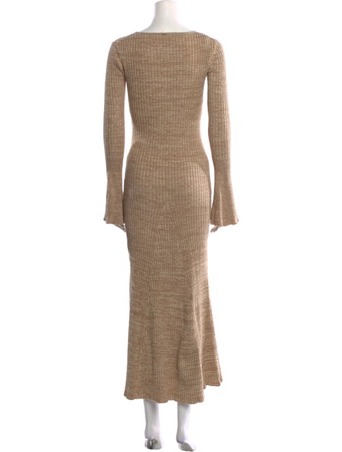 Anna Quan Scoop Neck Long Dress