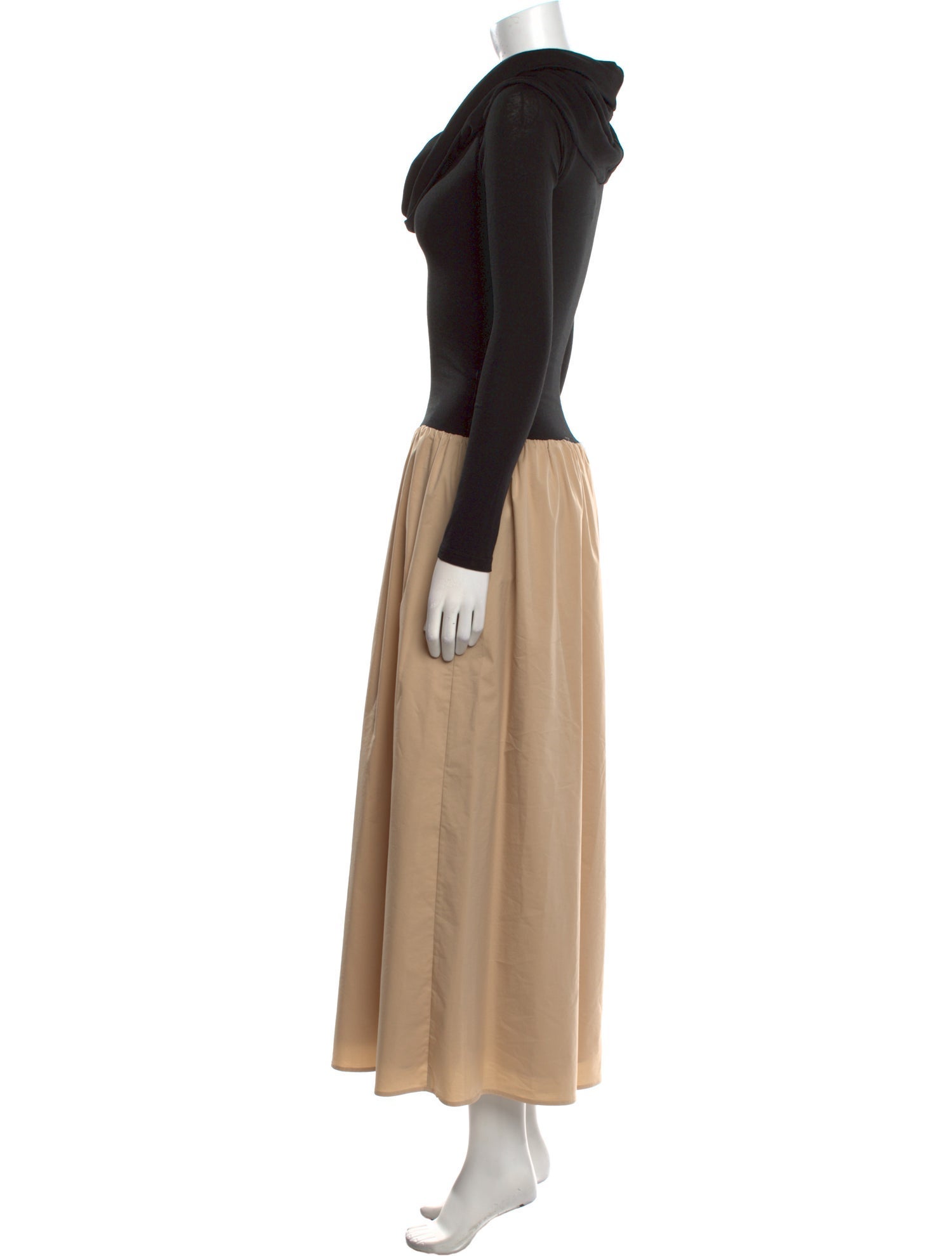 Anna Quan Cowl Neck Long Dress