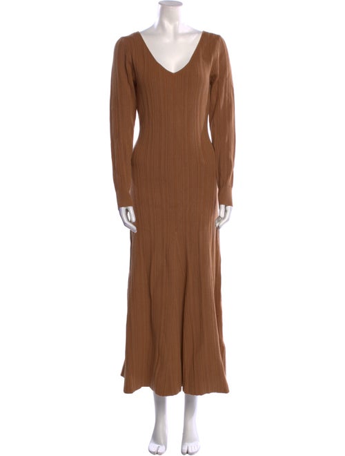 Anna Quan V-Neck Long Dress