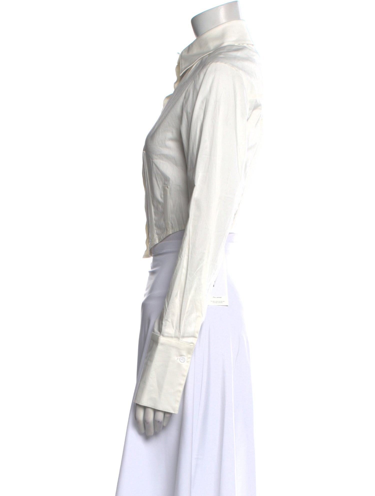 Anna Quan Long Sleeve Button-Up Top