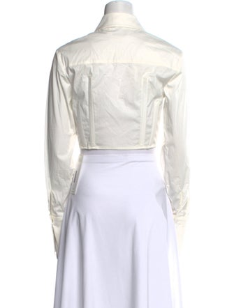 Anna Quan Long Sleeve Button-Up Top