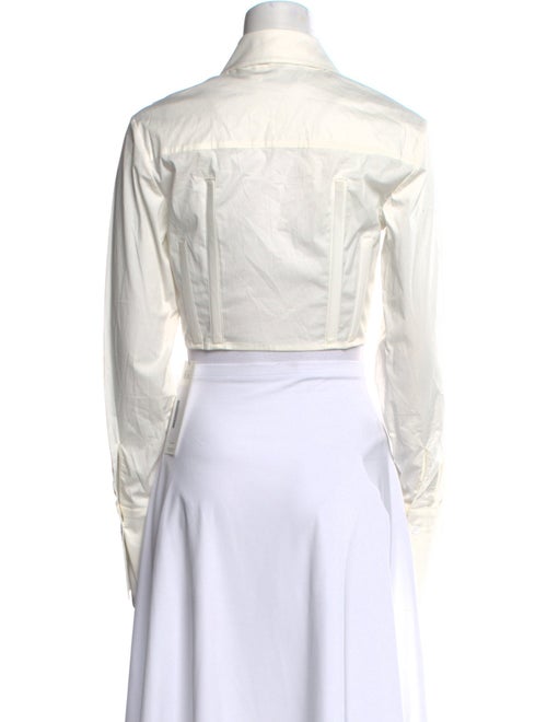 Anna Quan Long Sleeve Button-Up Top