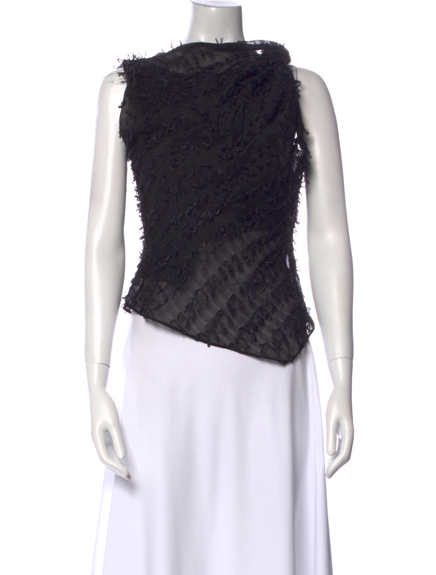 Anna Quan Cowl Neck Sleeveless Top