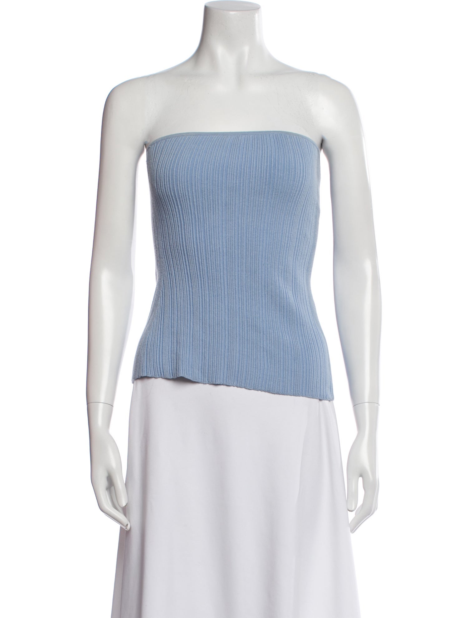 Anna Quan Strapless Crop Top