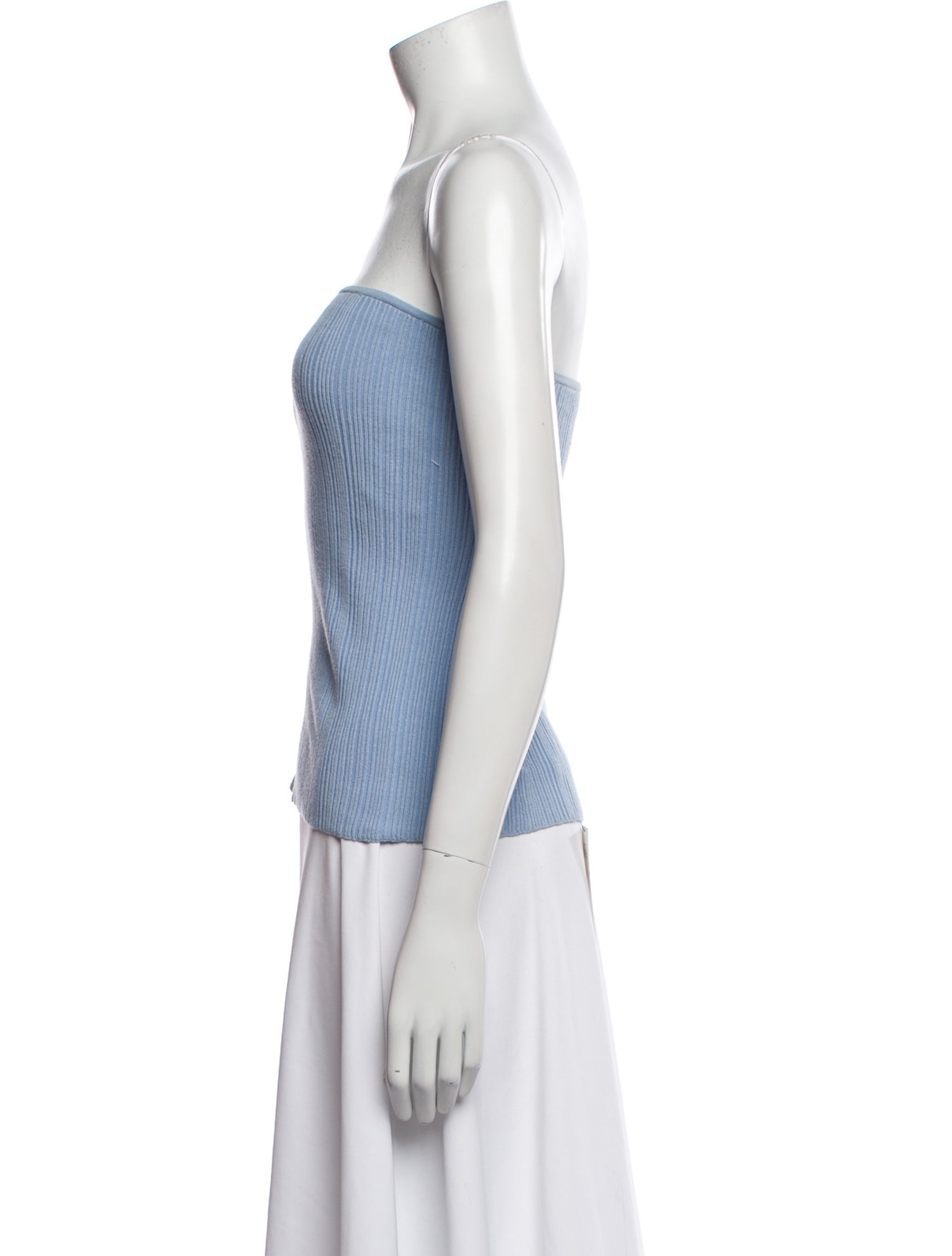 Anna Quan Strapless Crop Top