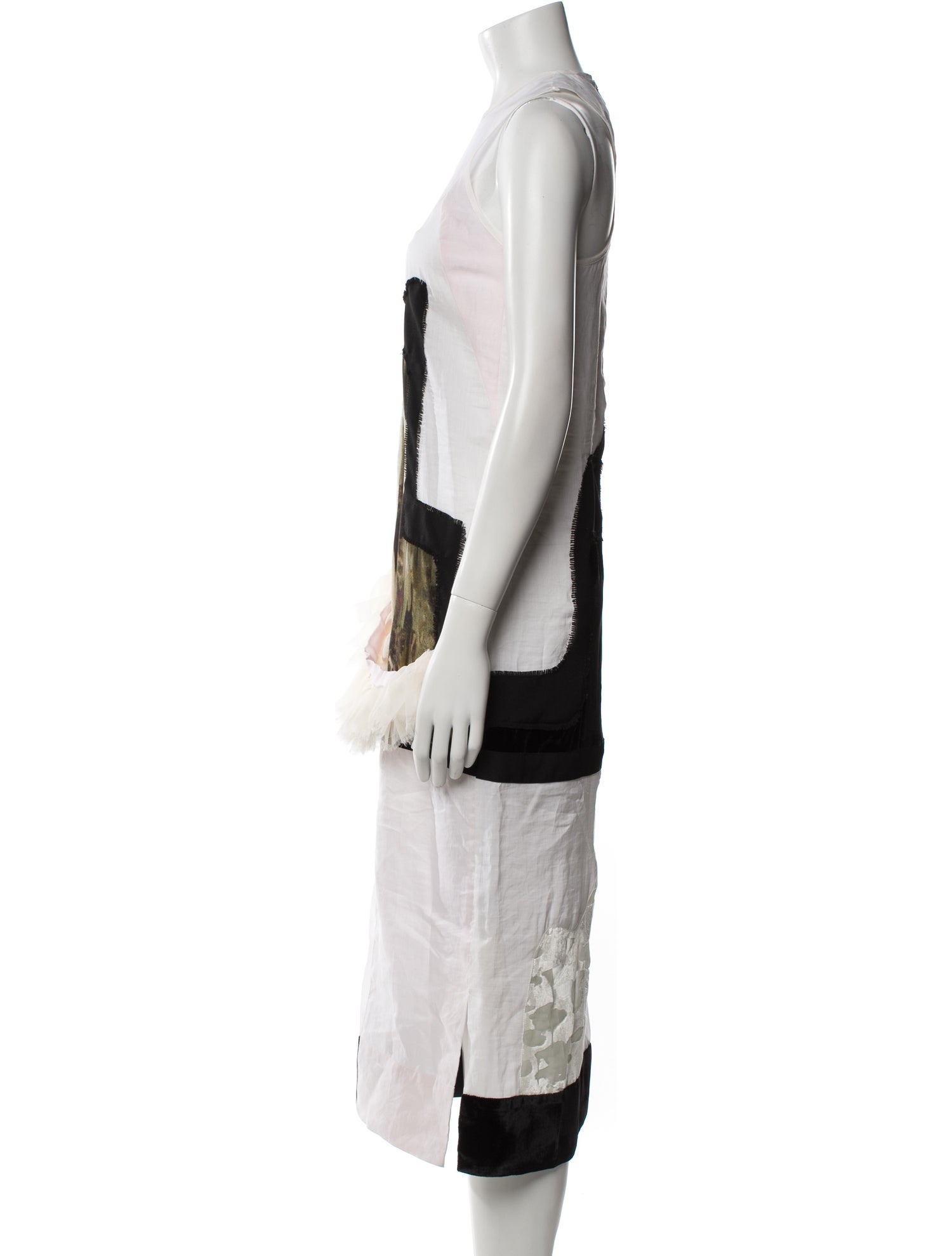 Anne Sofie Madsen Graphic Print Midi Length Dress w/ Tags