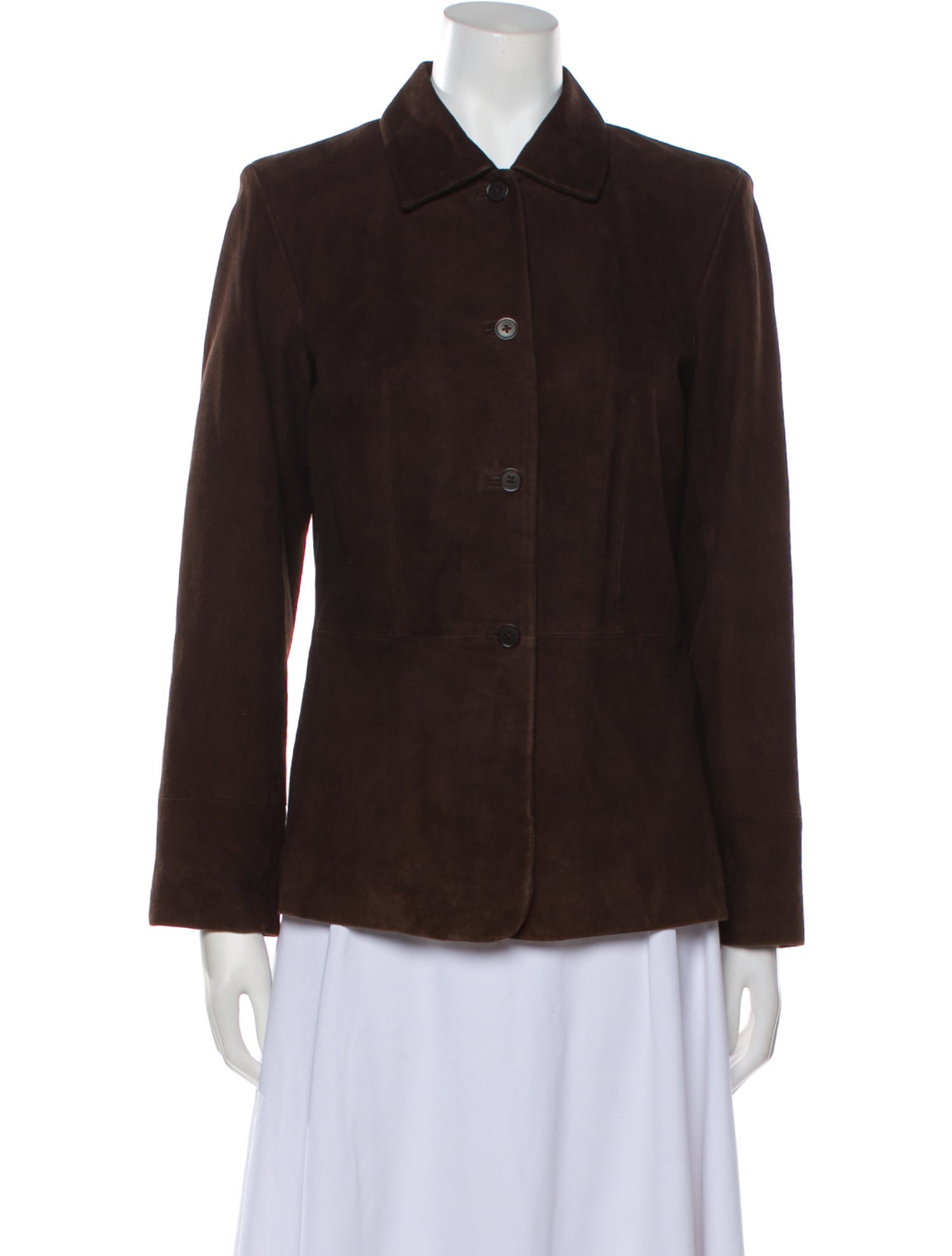 Ann Taylor Leather Blazer