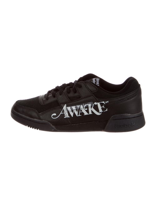 Awake NY x Reebok Printed Sneakers w/ Tags Black
