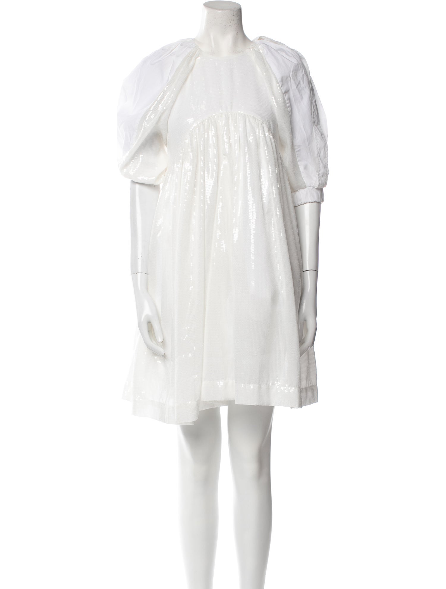 ANJA SCHWERBROCK Crew Neck Knee-Length Dress w/ Tags