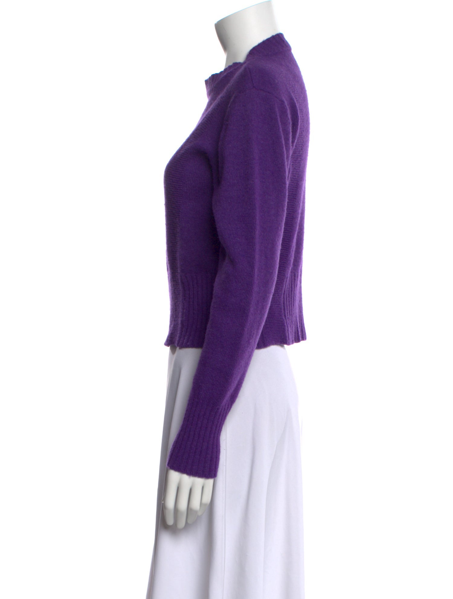 Anna Maria Paletti Wool Mock Neck Sweater