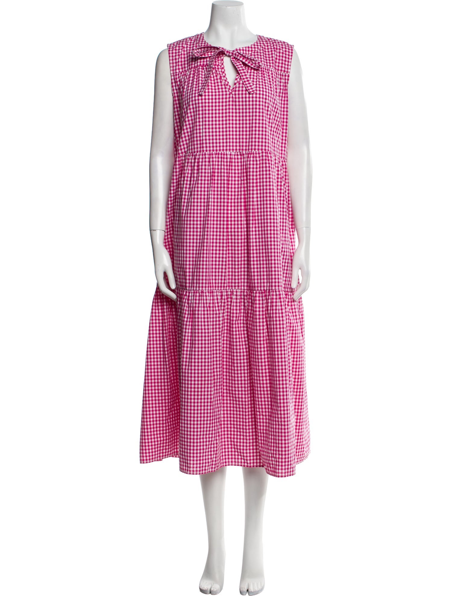 Anna Maria Paletti V-Neck Long Dress