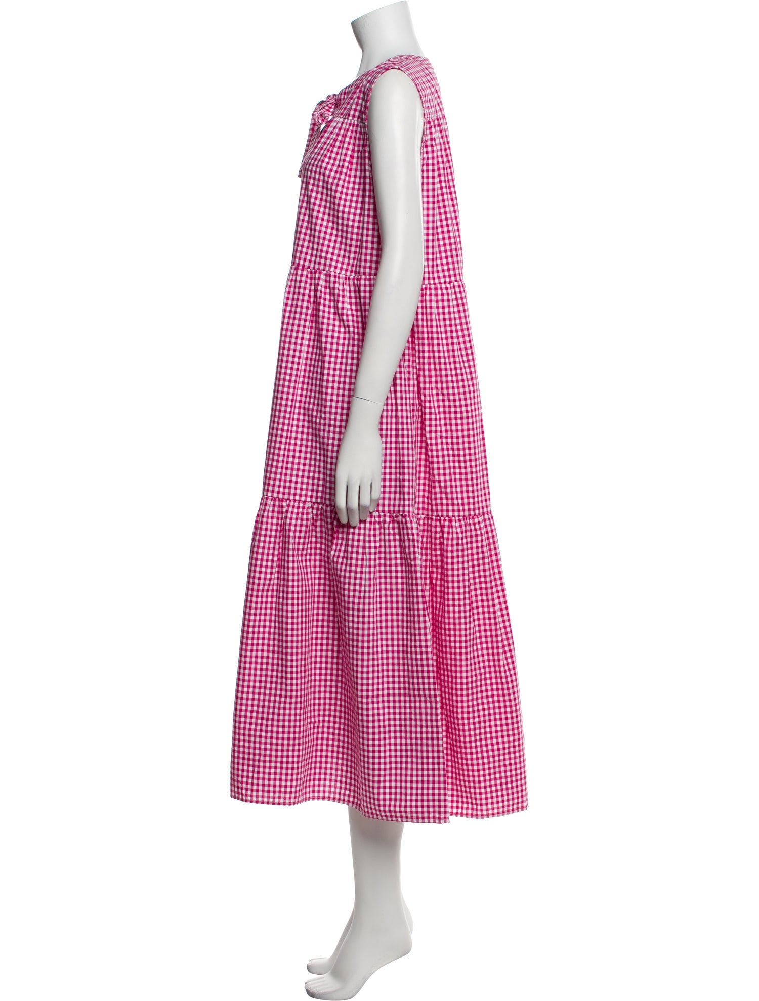 Anna Maria Paletti V-Neck Long Dress