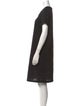 Anna Maria Paletti V-Neck Knee-Length Dress