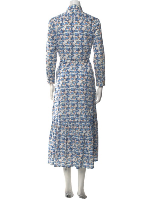 Anna Maria Paletti Floral Print Long Dress