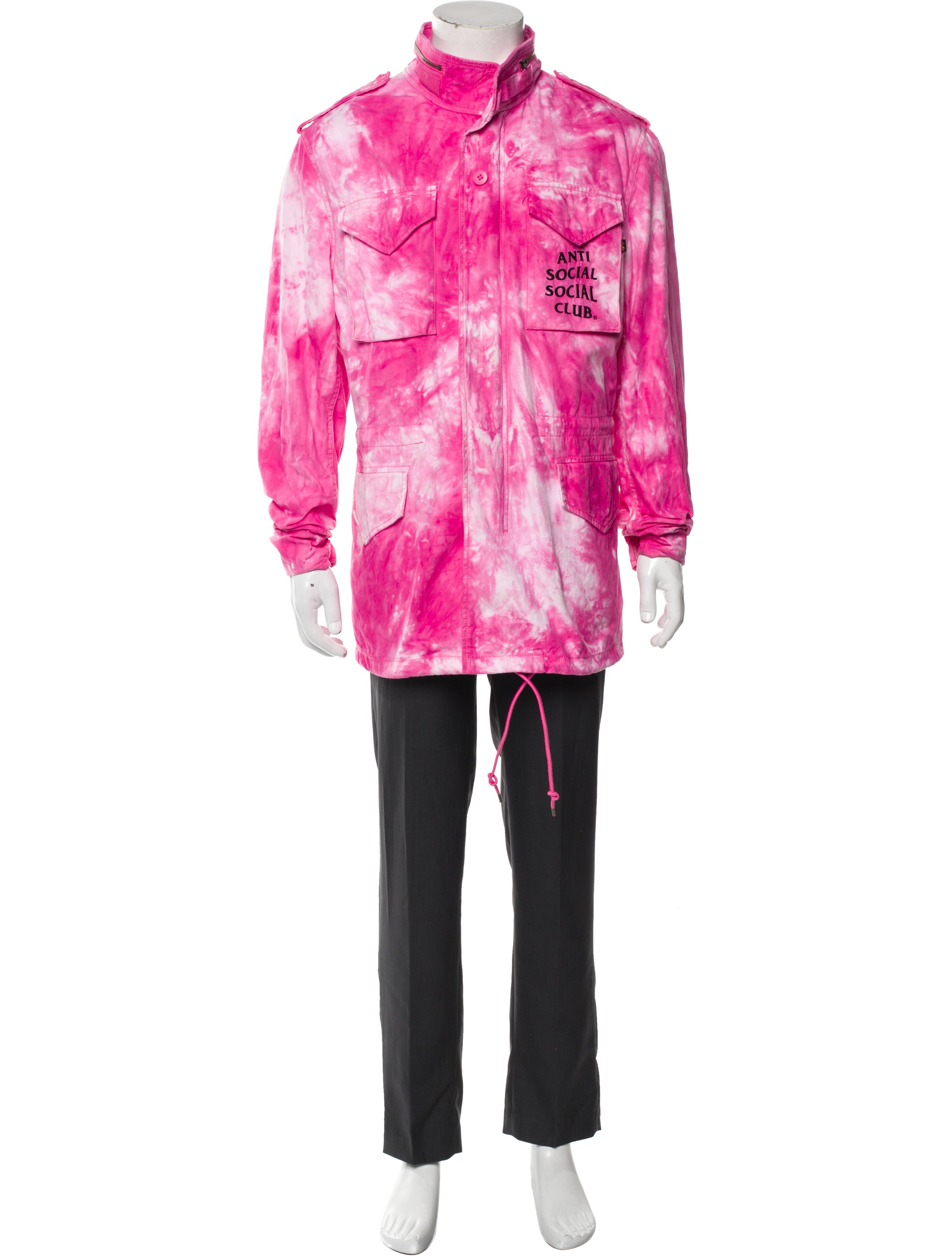 Anti SocialSocial Club x Alpha Industries Graphic Print Parka