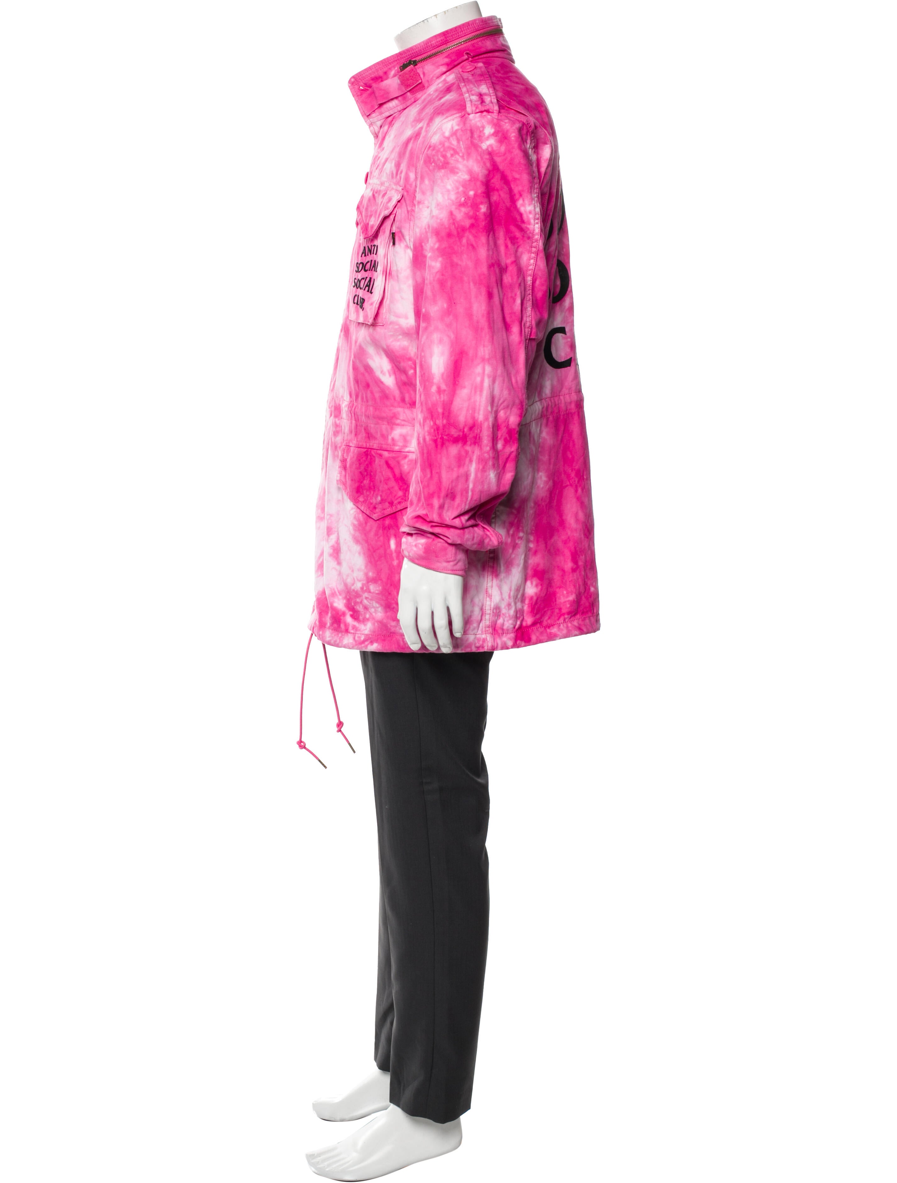 Anti SocialSocial Club x Alpha Industries Graphic Print Parka